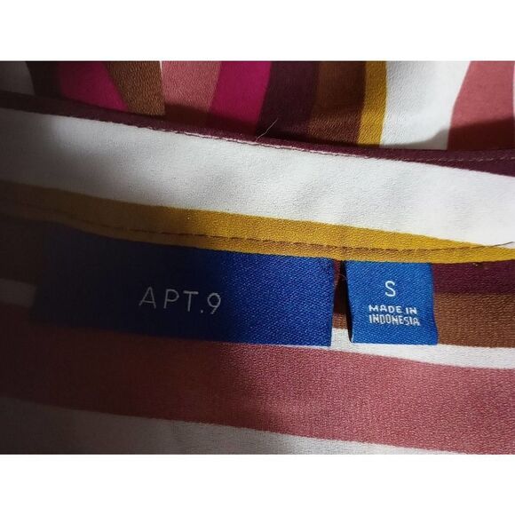 2 For‎ 30 Apt 9 Blouse Ladies Small Sleeveless Office - Picture 5 of 6